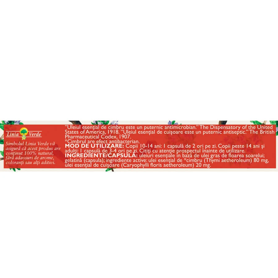 Biomicin Forte A15, 2x15 capsule, Fares