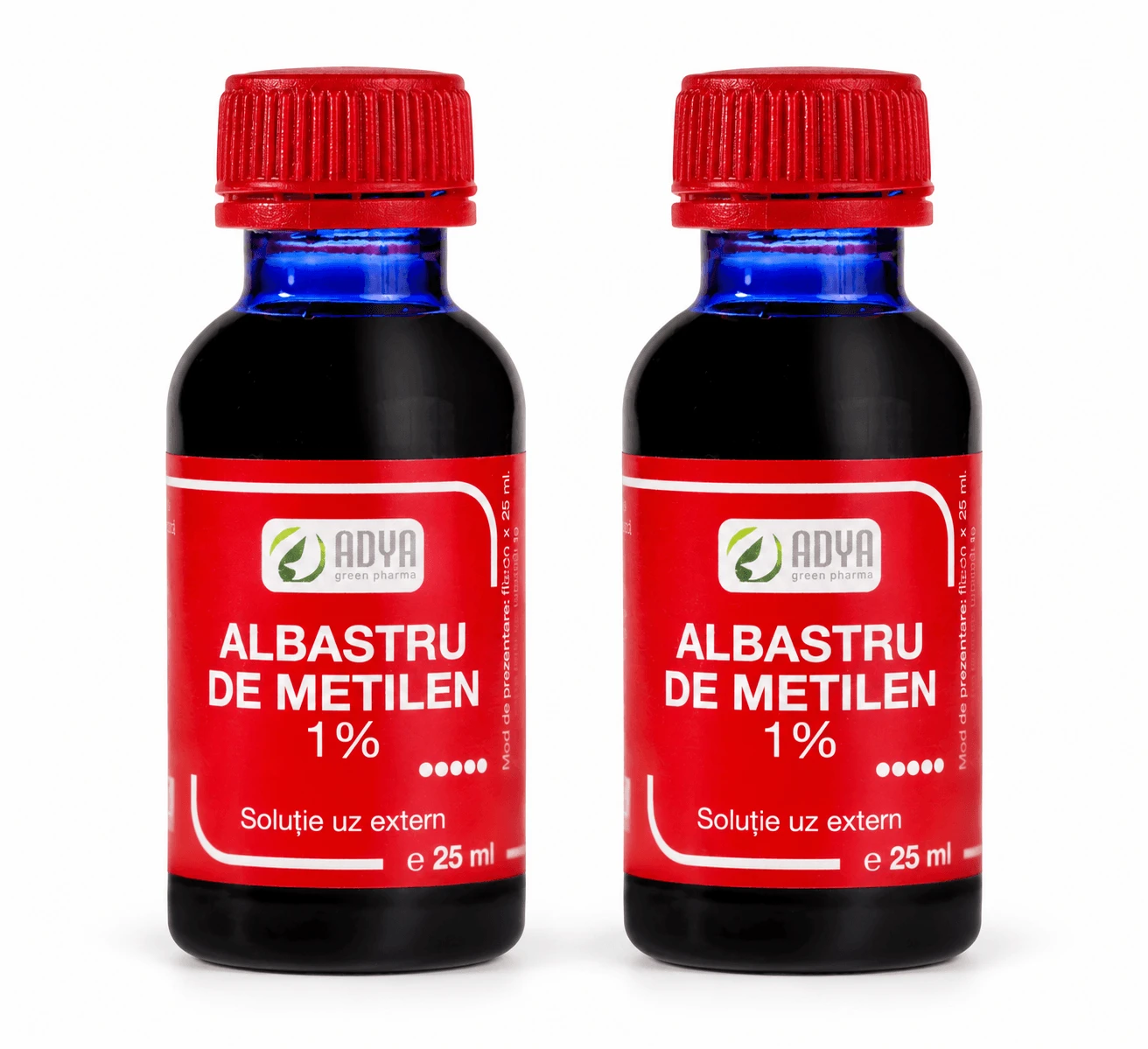 Methylene Blue 1%, 2x25 ml, Adya Green