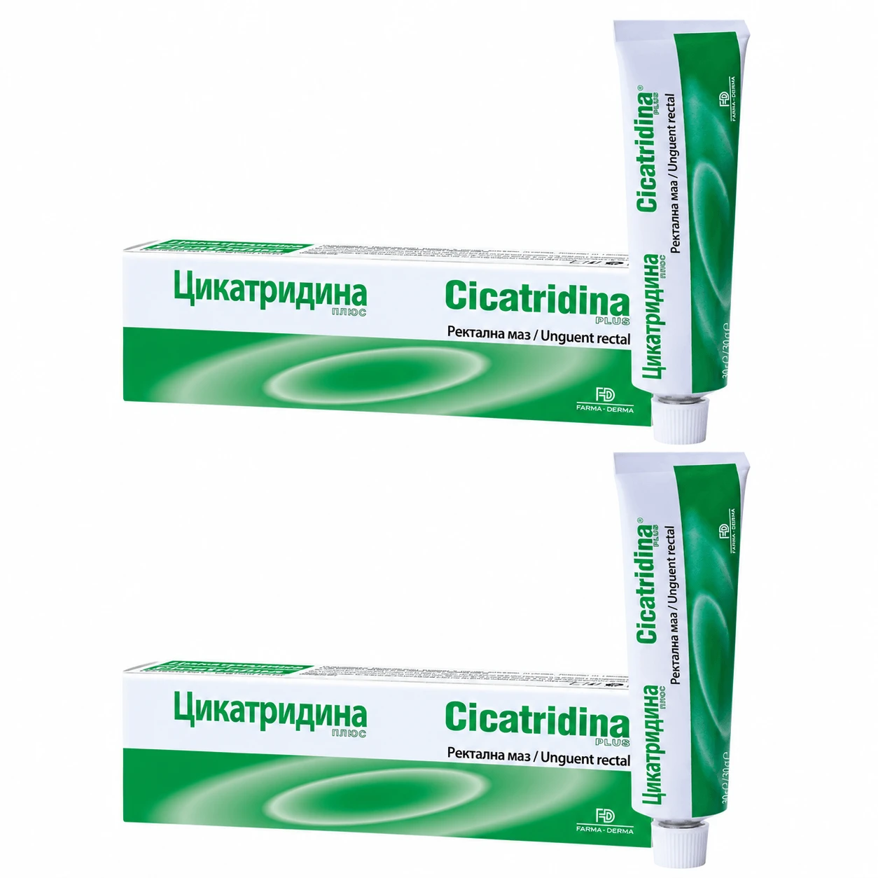 Cicatridina Plus rectal ointment, 2x30 g, Naturpharma