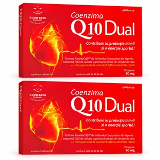 Coenzima Q10 Dual 60 mg, 2x30 capsule, Good Days Therapy