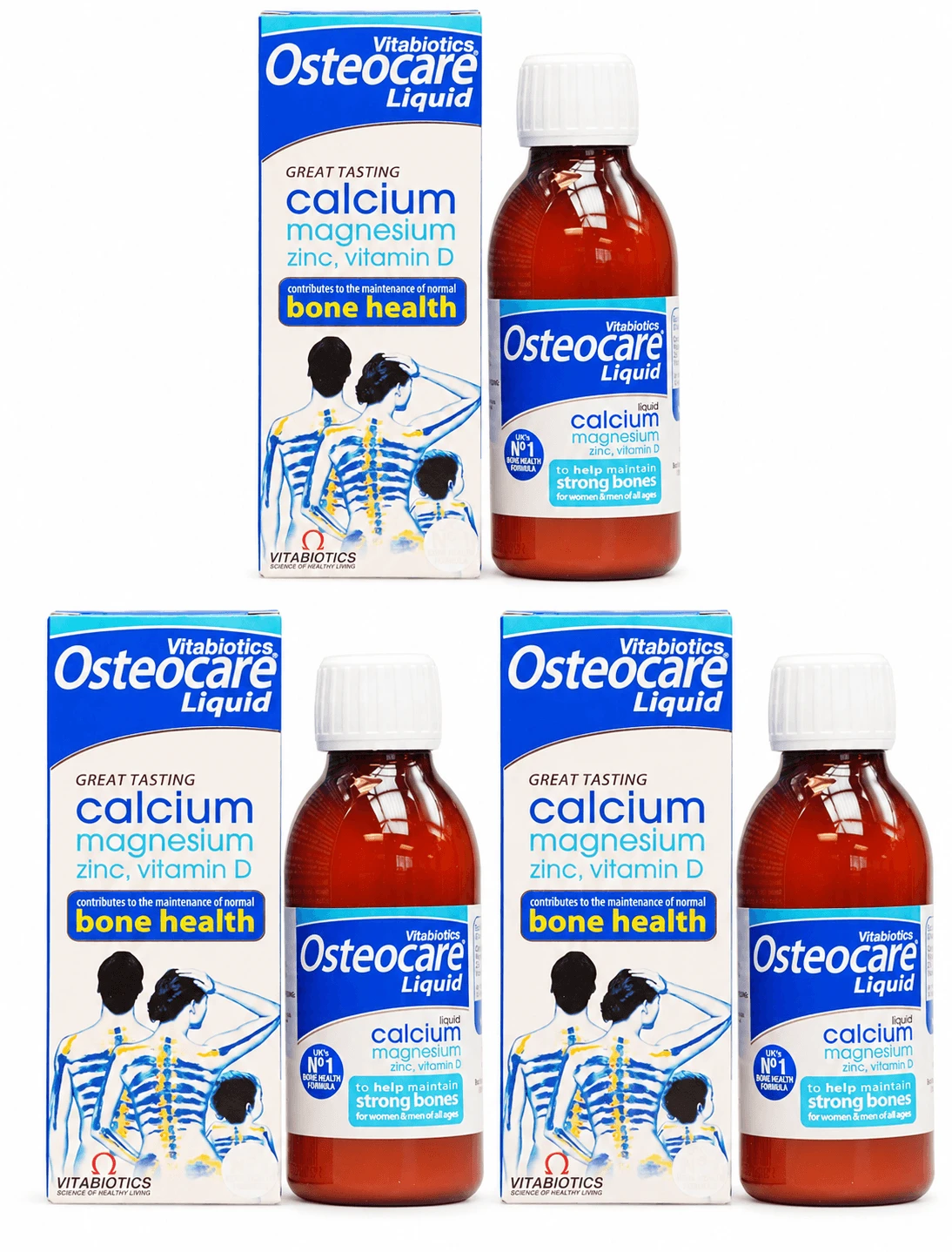 Osteocare Syrup, 3 x 200 ml, Vitabiotics