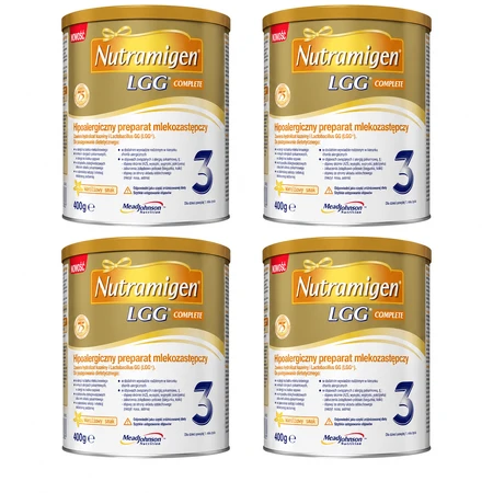 Nutramigen 3 LGG Complete, 4 x 400 g, Mead Johnson Nutrition