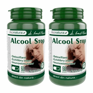 Alcohol Stop, 2 x 60 gélules, Pro Natura