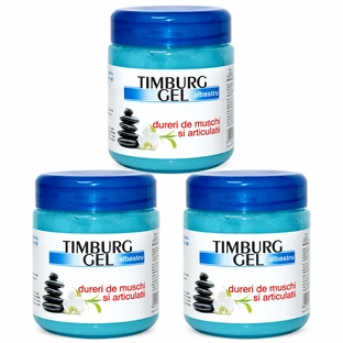 Timburg Blue Massage Gel, 3x500 g, Transrom