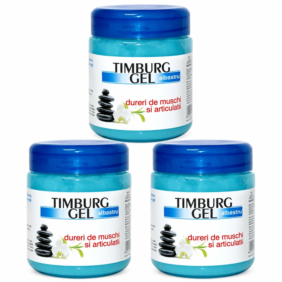 Timburg Blue Massage Gel, 3x500 g, Transrom