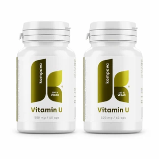 kompava VITAMINE U 2x60 pcs, complément alimentaire