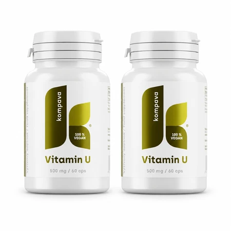 Kompava Vitamin U, 2x60 capsules, Gonex