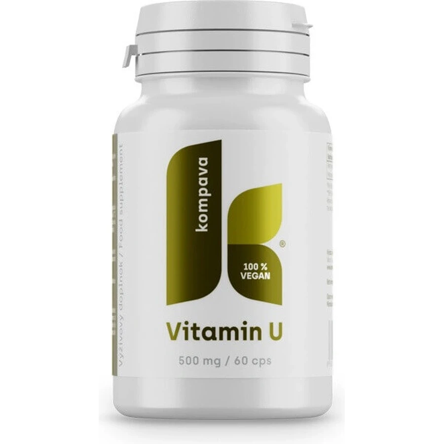 Kompava Vitamin U, 2x60 capsules, Gonex