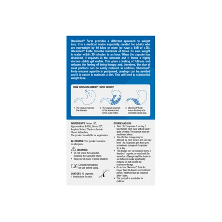 Obesimed Forte, 2x42 capsules