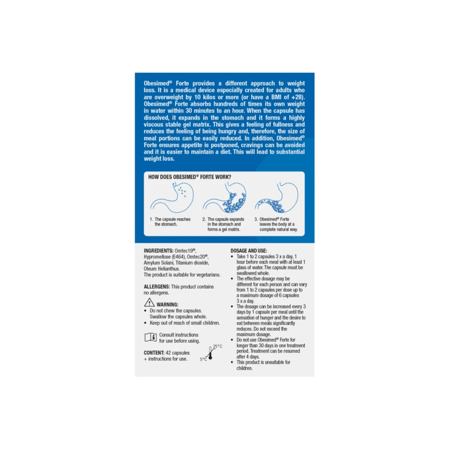 Obesimed Forte, 2x42 capsules
