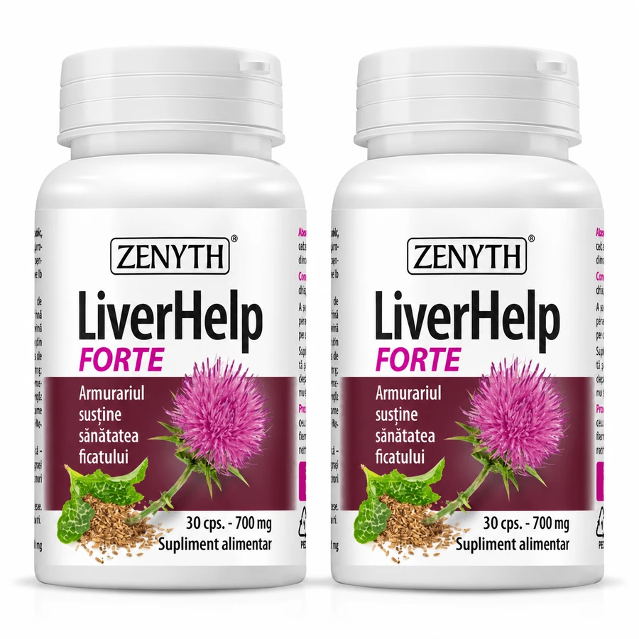 LiverHelp Forte 700 mg, 2x30 capsules, Zenyth