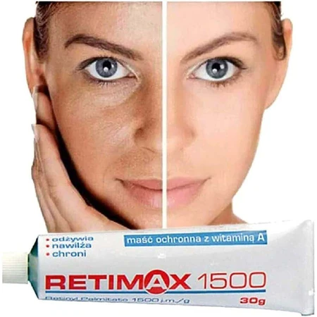 Retimax 1500 beschermende zalf met vitamine A, 2x30 g, Farmina