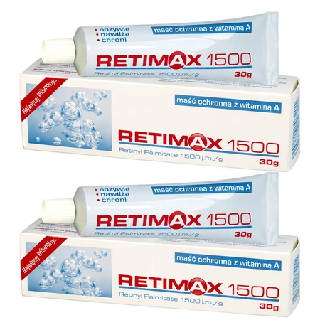 Retimax 1500 beschermende zalf met vitamine A, 2x30 g, Farmina