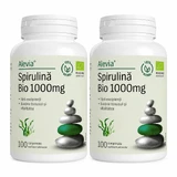 Spirulina Bio 1000 mg, 2x100 Tabletten, Alevia