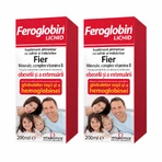 Feroglobine B12 sirop, 2x200 ml, Vitabiotics