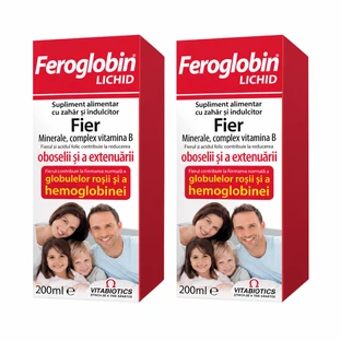 Feroglobin B12 Sirup, 2x200 ml, Vitabiotics