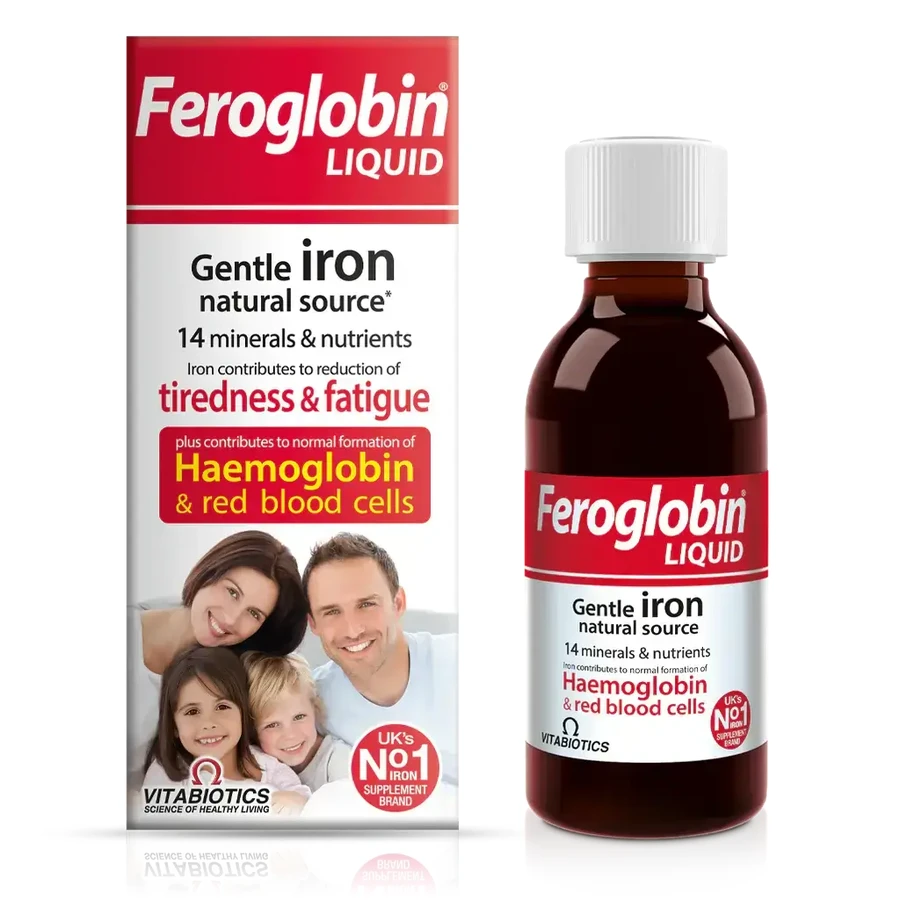 Feroglobine B12 sirop, 2x200 ml, Vitabiotics