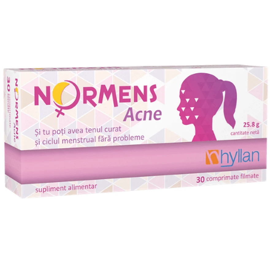 Normens Acne, 2x30 tablets, Hyllan
