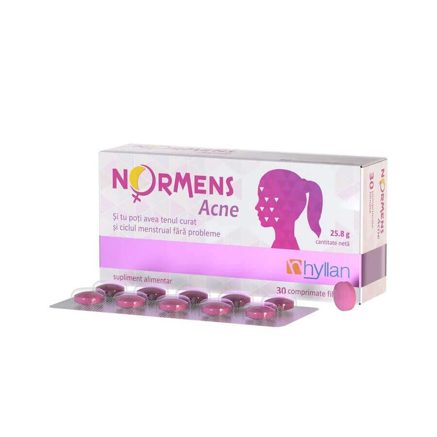 Normens Acne, 2x30 tablets, Hyllan