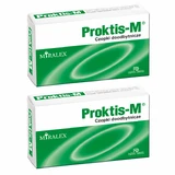 Proktis-M, supozitoare rectale, 2x10 bucăți