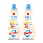 Acondicionador ultraconcentrado Sano Maxima Baby Oat, 2x1 L, Sano