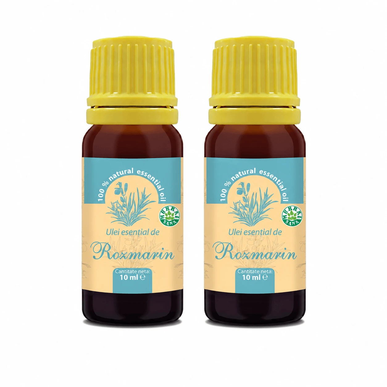 Rosemary essential oil 100% pure, 2x10 ml, Herbavit