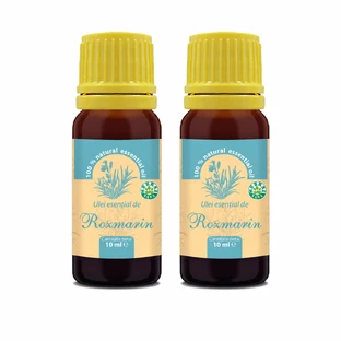 Huile essentielle Romarin, 100% pure, 2x10 ml, Herbavit