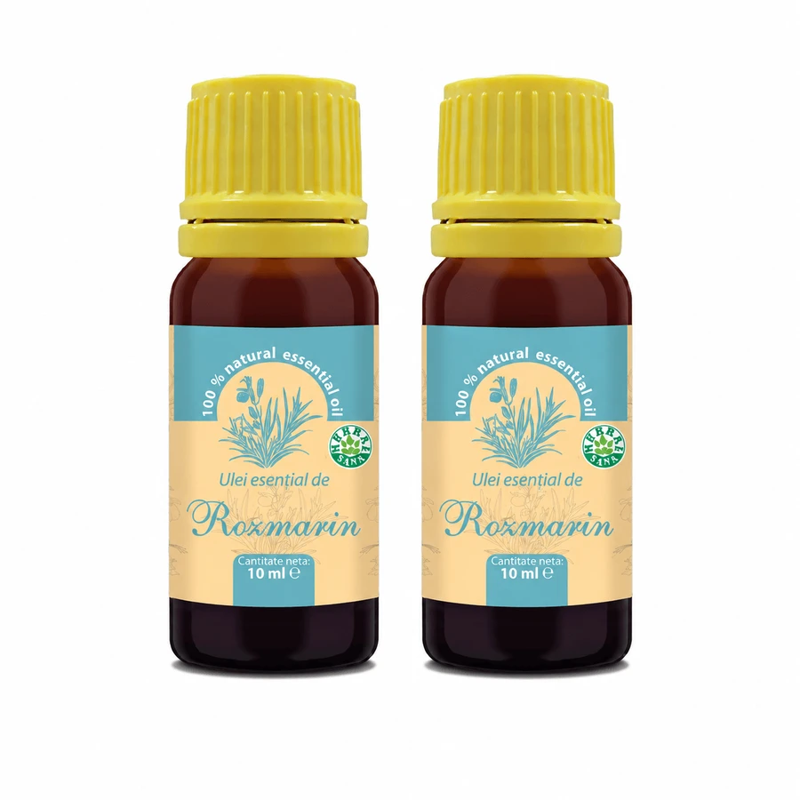 Ätherisches Rosmarinöl 100 % rein, 2x10 ml, Herbavit