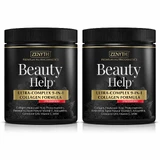 Beauty Help 9-in-1 Collageen Aardbei, 2x300 g, Zenyth