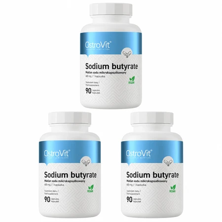 OstroVit sodium butyrate, 3x90 capsules