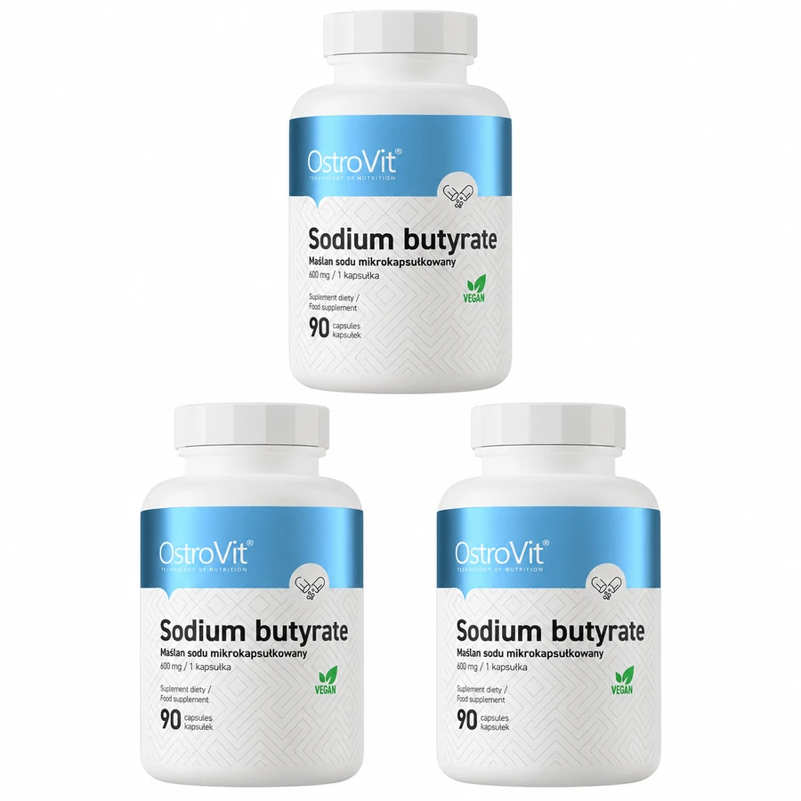 OstroVit sodium butyrate, 3x90 capsules