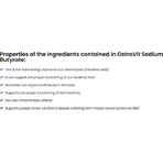 OstroVit sodium butyrate, 3x90 capsules