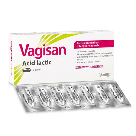 Vagisan Milchsäure-Vaginalzäpfchen, 2 × 7 Stück, Vagisan