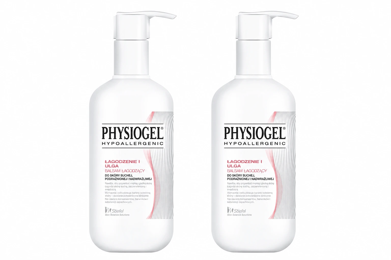 Physiogel, 2x400 ml Soothing and Relieving Lotion, dry, irritated and hypersensitive skin
