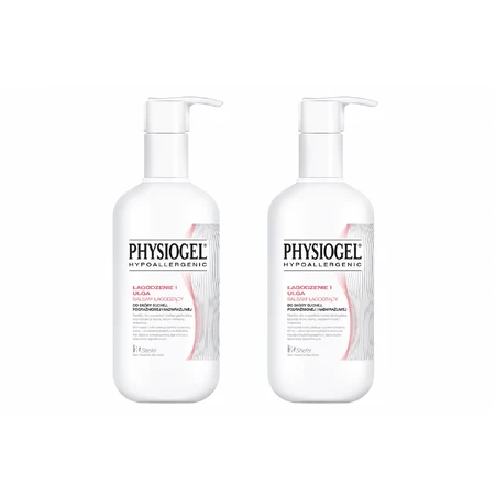 Physiogel, 2x400 ml Soothing and Relieving Lotion, dry, irritated and hypersensitive skin