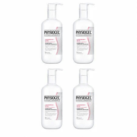 Physiogel, 4x400 ml Soothing and Relieving Lotion, dry, irritated and hypersensitive skin