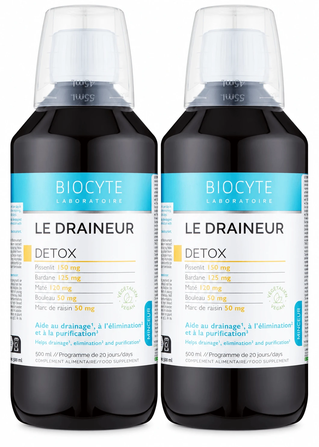 Biocyte Le Draineur Detox 2x500 ml