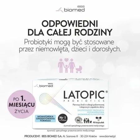 Latopic Probiotice, 90 capsule, Biomed