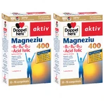 Magnesium 400 mg+ Vit. B1+B6+B12+ Foliumzuur, 2x40 tabletten, Doppelherz