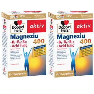 Magnesium 400 2x40 Tabletten, Doppelherz