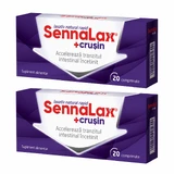 Sennalax plus Crușin, 2x20 comprimate, Biofarm