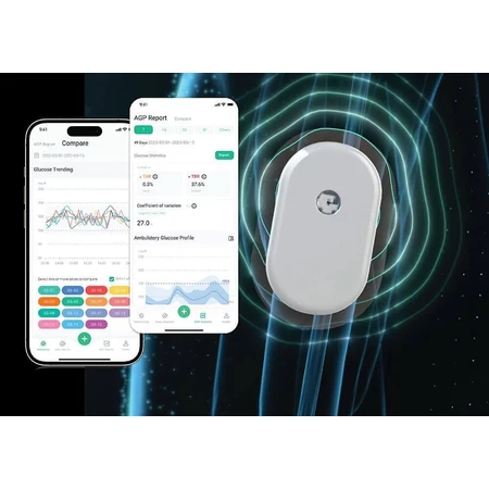 Sistema de control continuo de la glucosa Sibionics GS1