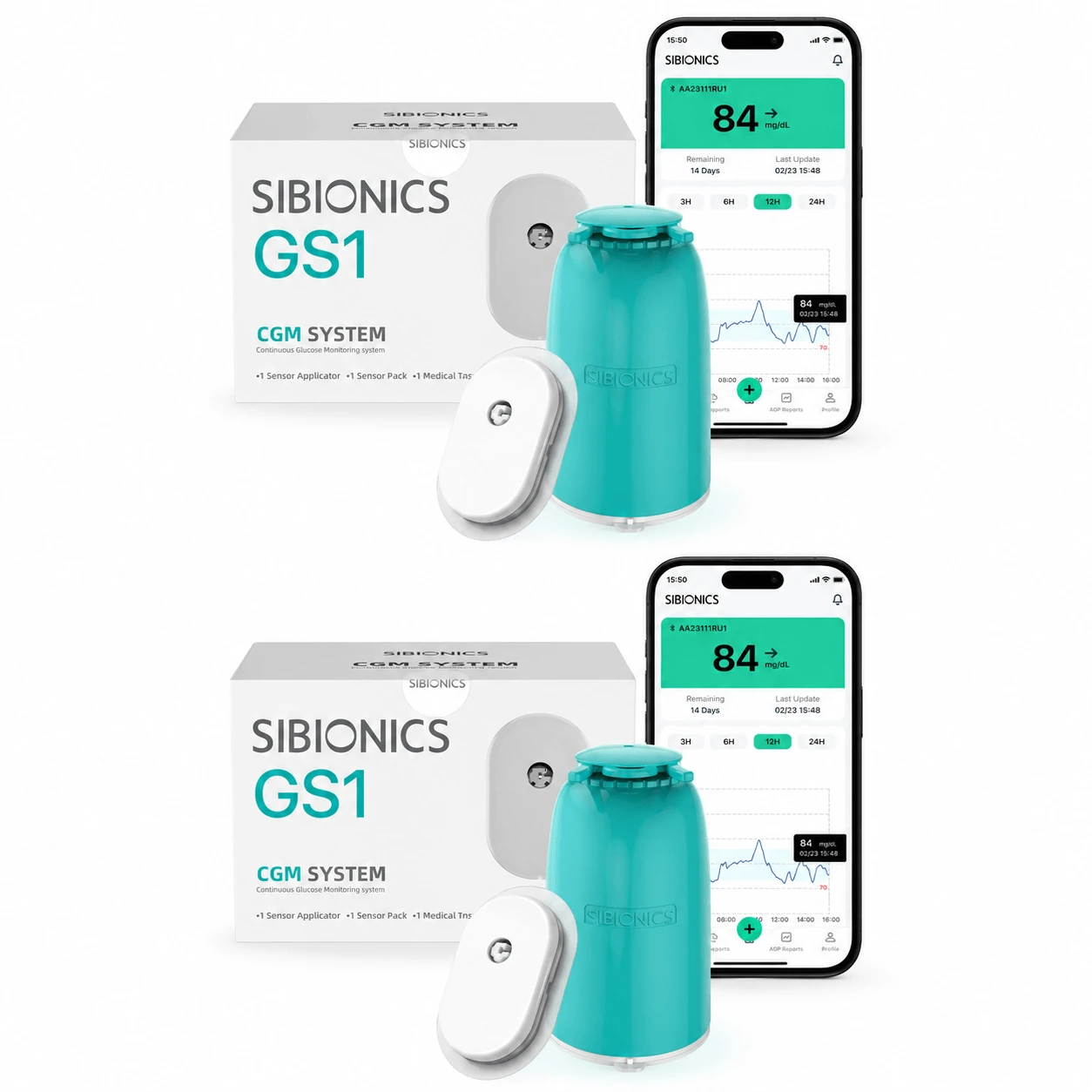 Sibionics GS1 continuous glucose monitoring system