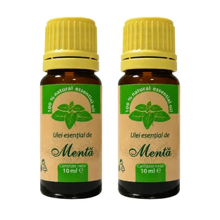 Ulei esențial de Mentă, 2x10 ml, Herbavit 