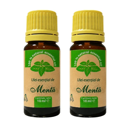 Peppermint essential oil, 2x10 ml, Herbavit