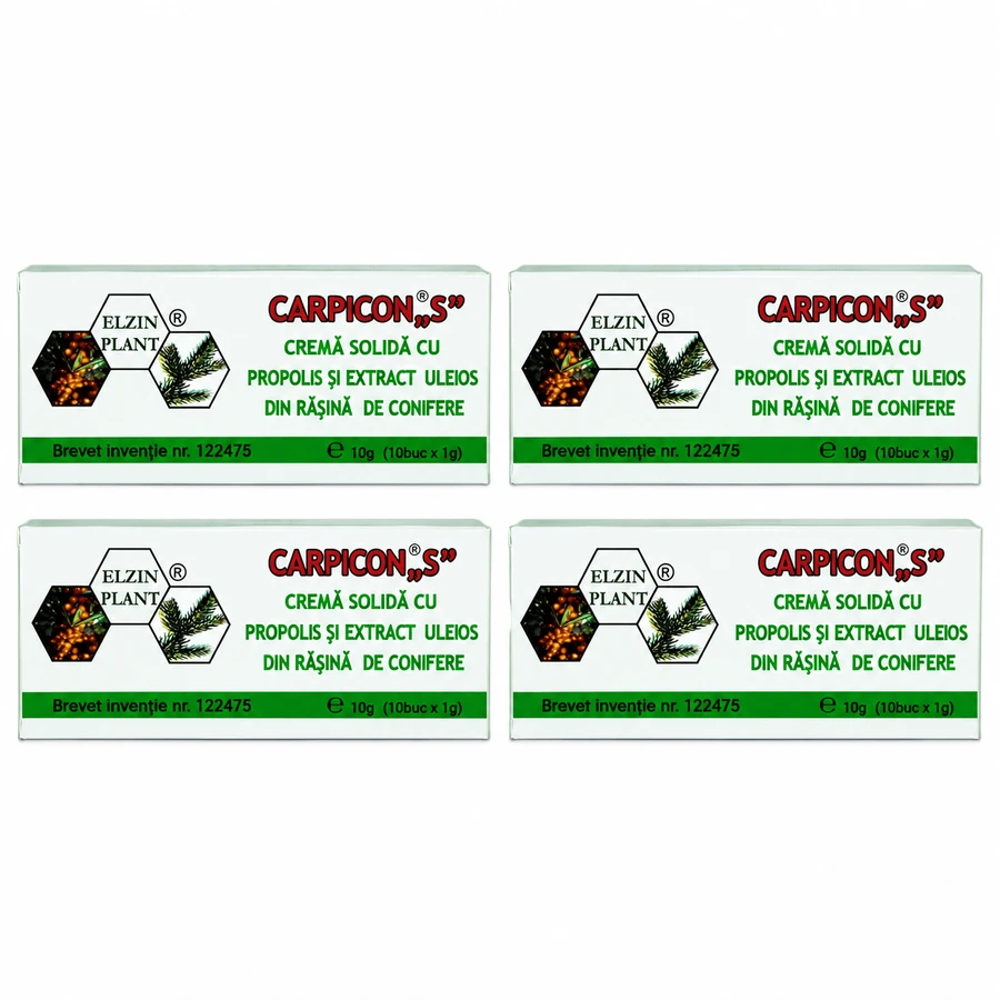 Zetpillen Carpicon S, 4x10 stuks x 1 g, Elzin Plant