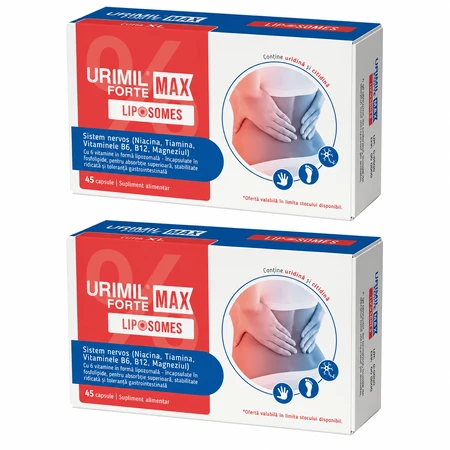 Urimil Forte Max Liposomes, 2x45 gélules, Naturpharma
