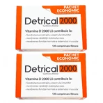 Detrical Vitamin D 2000IU, 2x120 film-coated tablets, Zdrovit