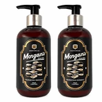 Crema pentru bucle Men's Curls Cream Professional Grooming, 2x250 ml, Morgan's