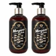 Crema per ricci da uomo Curls Grooming professionale, 2x250 ml, Morgan's